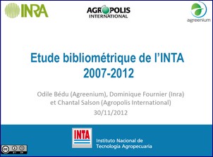 Etude bibliometrique