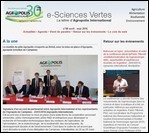 E-Sciences Vertes mai 2016