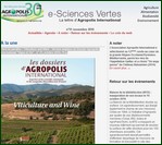 E-Sciences vertes novembre 2016