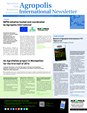Agropolis International Newsletter